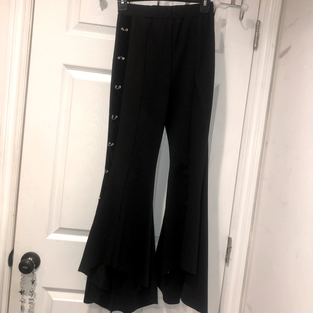 Zara Trafaluc Bell Bottom Hoop Lined Pants